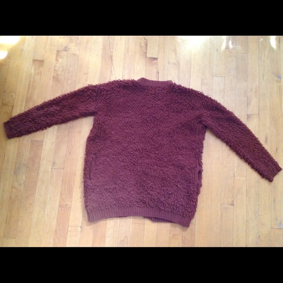 Forever 21 Brown Cozy Cardigan Sweater Size Small - Picture 4 of 12